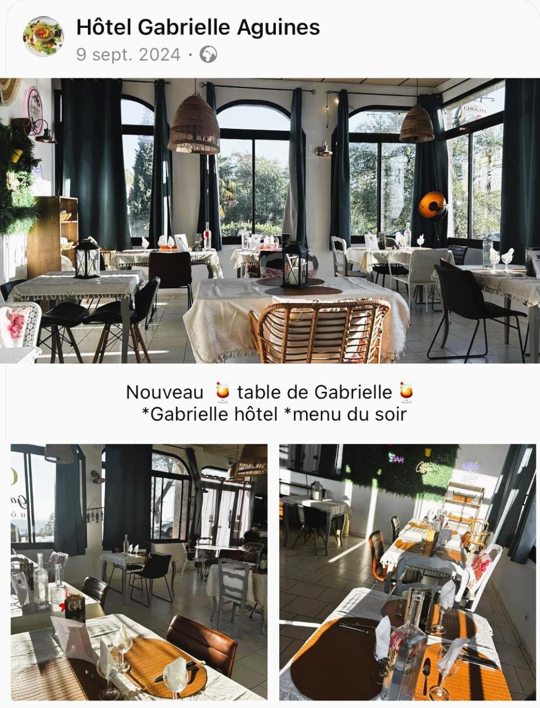 Gabrielle Hotel Aiguines Buitenkant foto